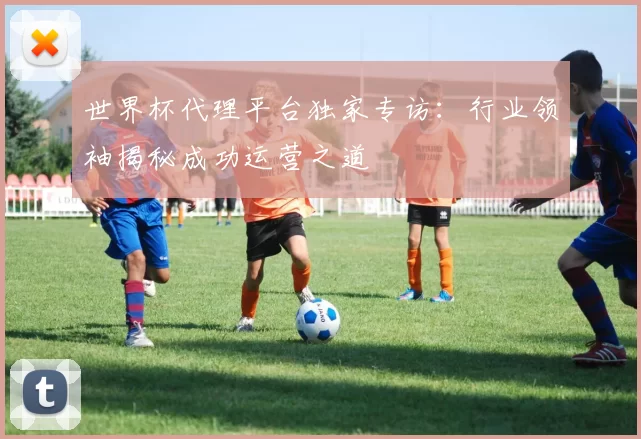 世界杯代理平台独家专访:行业领袖揭秘成功运营之道